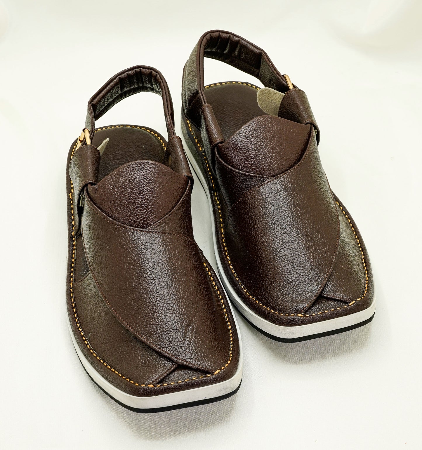 Brown Peshawari Chappal