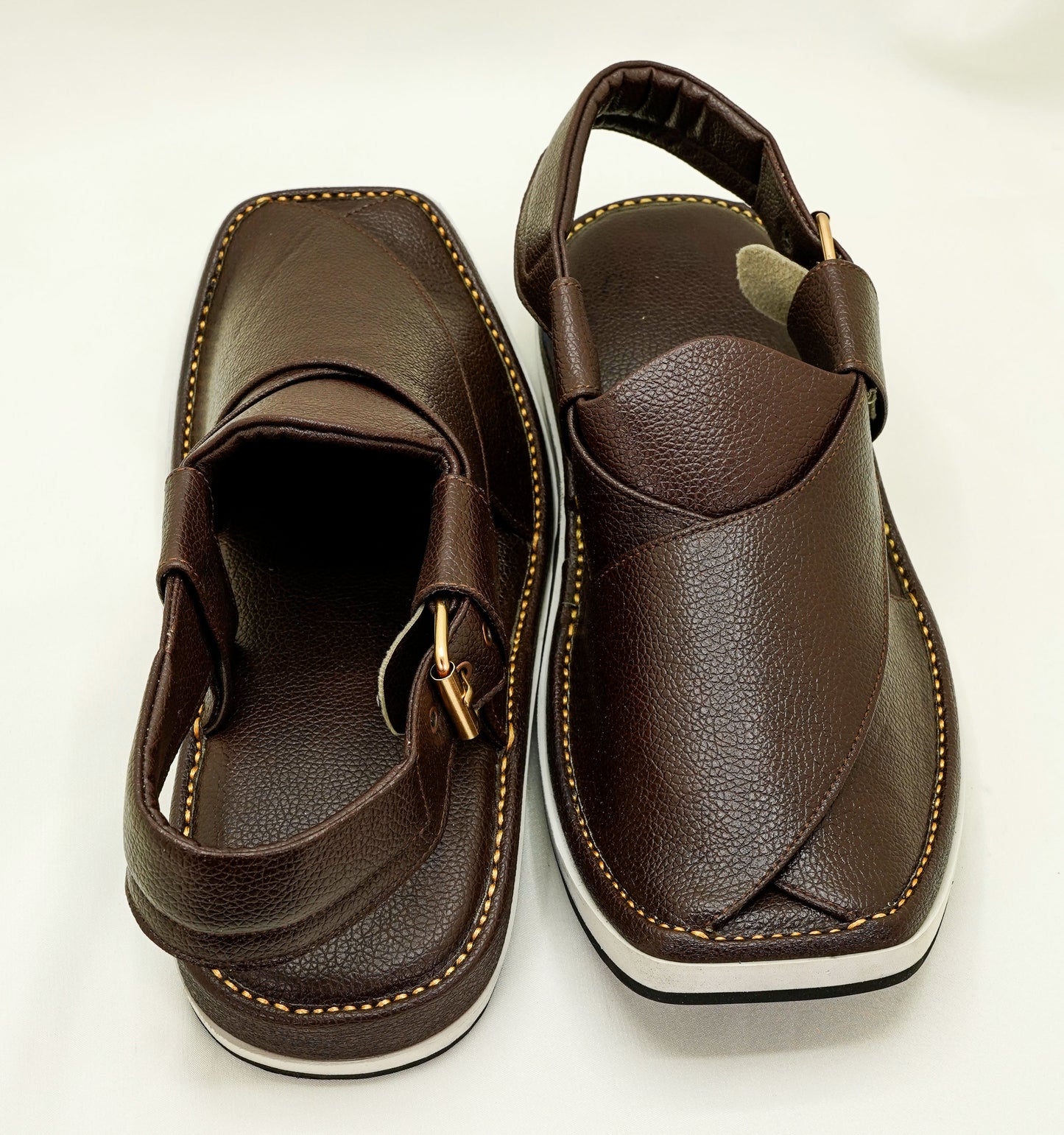 Brown Peshawari Chappal