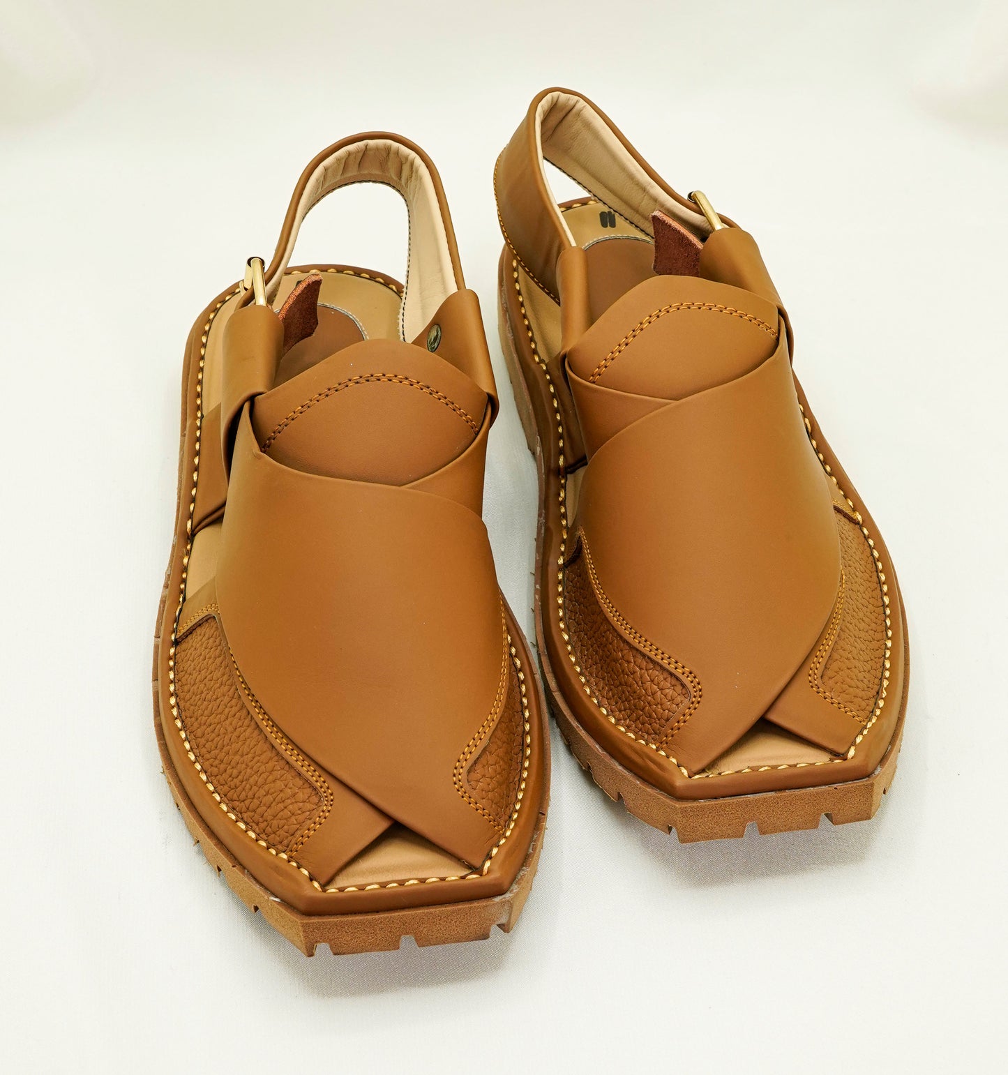 Tan Brown Peshawari Chappal