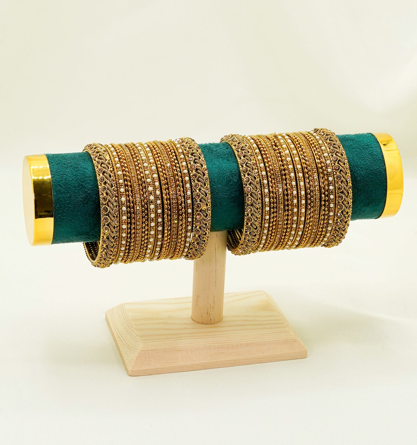 Gold Bangles Set – Bridal & Party Bangles Set