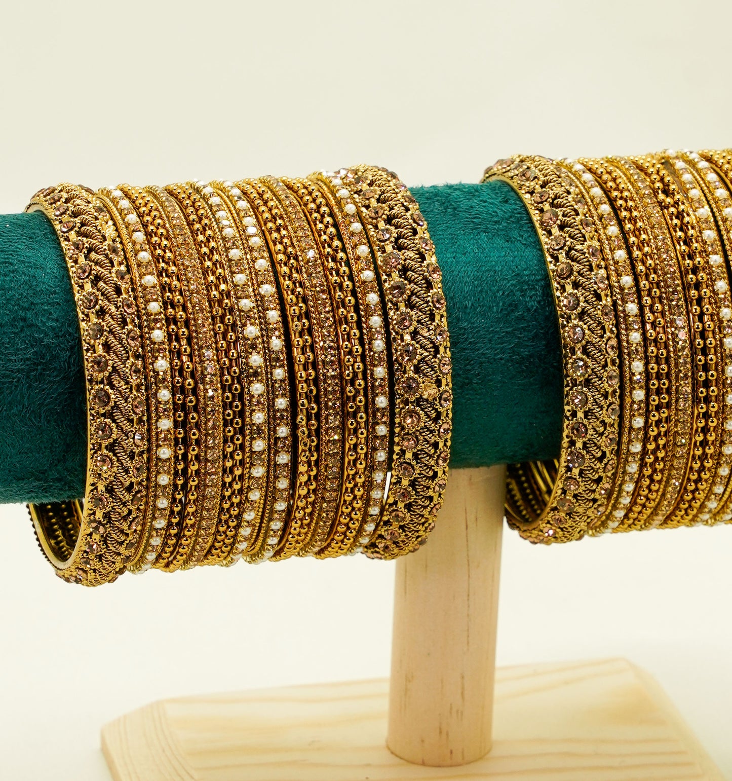 Gold Bangles Set – Bridal & Party Bangles Set