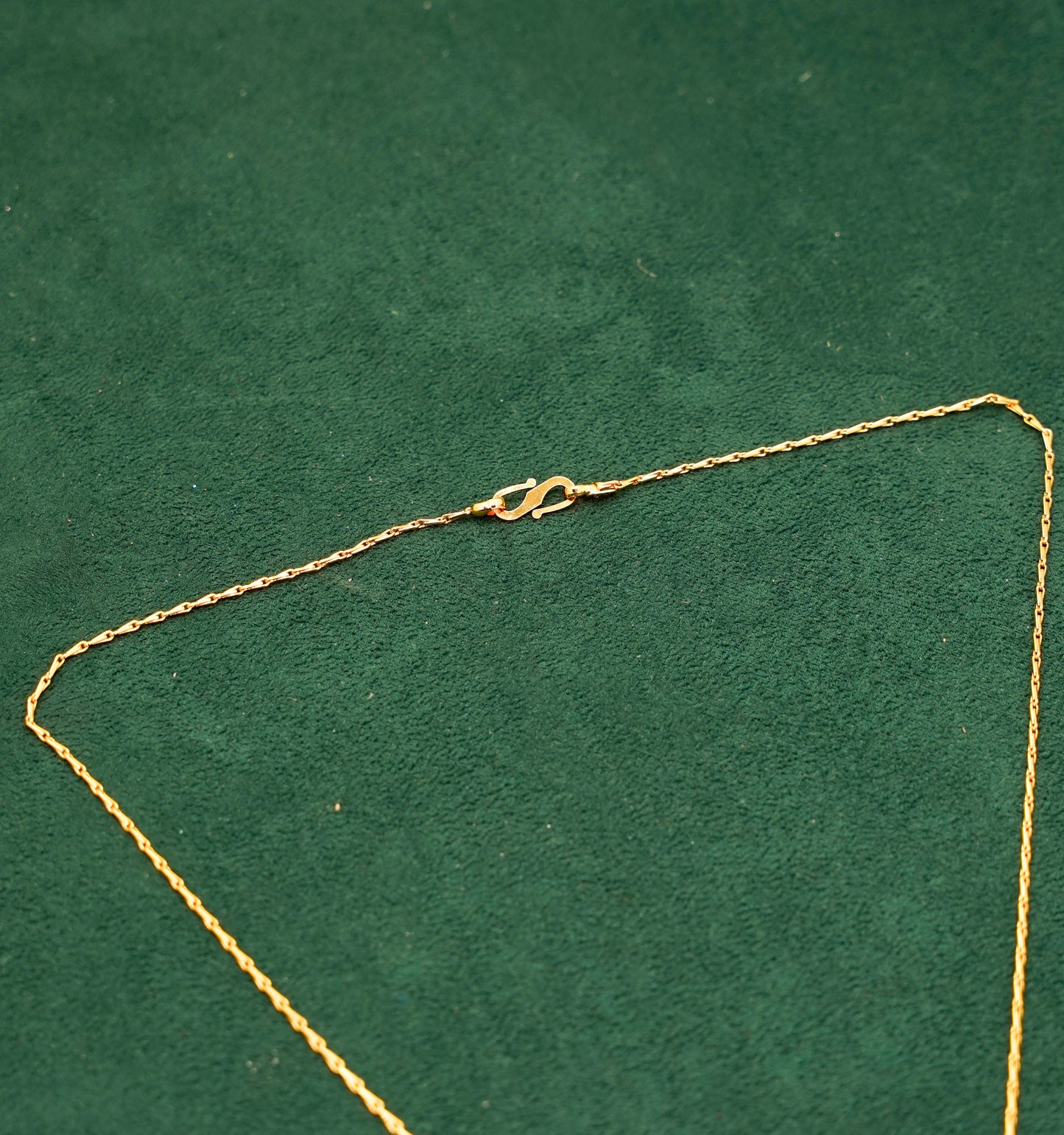Square Gold Plated Necklace