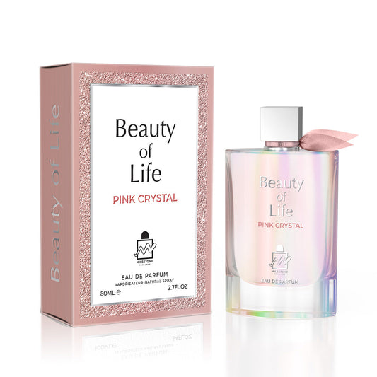 Beauty Of Life Pink Crystal Eau De Parfum 80ML