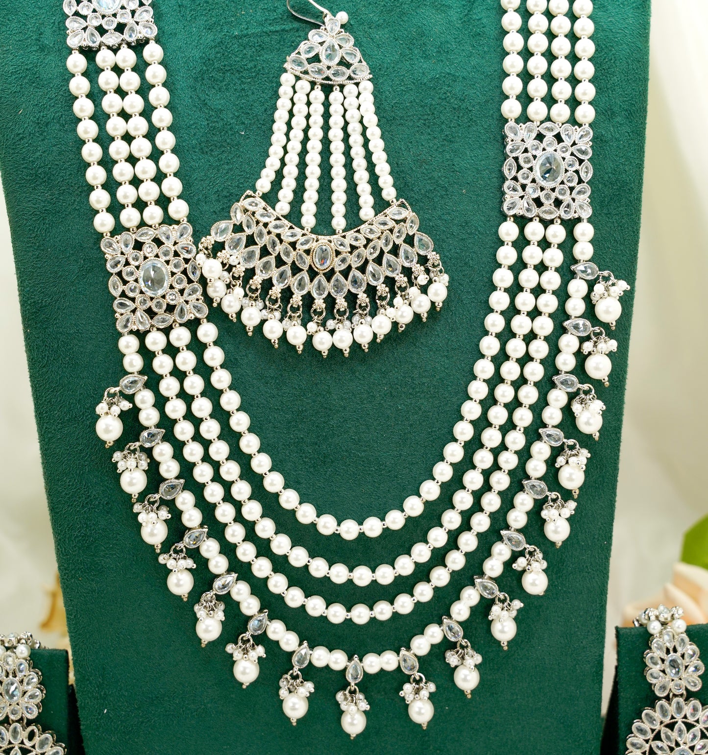 Silver Bridal Set – Full Bridal Jewellery Set - 1545