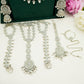 Haya Bridal Set – Full Bridal Jewellery Set - BN2 Silver
