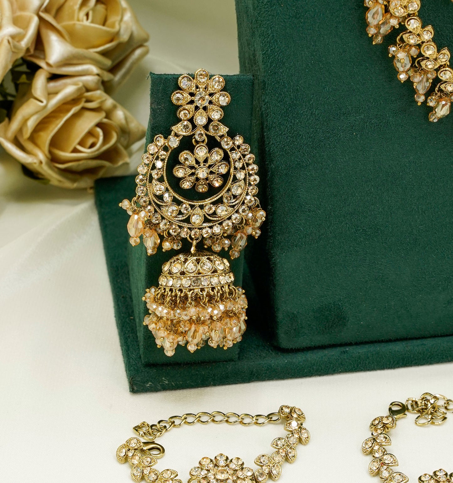Gold Bridal Set  – Full Bridal Jewellery Set - BR1002