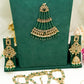 Zoya Bridal Set  – Full Bridal Jewellery Set - DJ-1734 - Green
