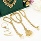 Hannah Bridal Set  – Full Bridal Jewellery Set - SN-BR-01 - Gold
