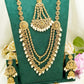 Hannah Bridal Set  – Full Bridal Jewellery Set - SN-BR-01 - Gold