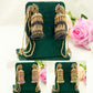 Jhumka Earrings with Pearl Strings – Modest Earring for Any Celebratory Event