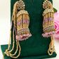 Jhumka Earrings with Pearl Strings – Modest Earring for Any Celebratory Event