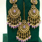 Lilac Jhumka Earrings & Tikka – Party Earring Set For Any Event