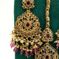 Pink Jhumka Earrings & Tikka – Party Earring Set For Any Event