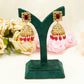Pink Jhumka Earrings Set – Modest Earring Jewellery for Any Festival