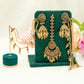 Tikka & Jhumka Earrings with Strings – Modest Earring for Any Celebratory Event