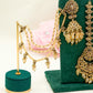 Tikka & Jhumka Earrings with Strings – Modest Earring for Any Celebratory Event