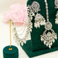 Tikka & Jhumka Earrings with Strings – Modest Earring for Any Celebratory Event