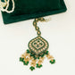 Tikka & Jhumka Earrings with Strings – Modest Earring for Any Celebratory Event