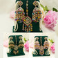 Tikka & Jhumka Earrings with Strings – Modest Earring for Any Celebratory Event