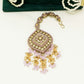 Tikka & Jhumka Earrings with Strings – Modest Earring for Any Celebratory Event