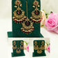 Zoya Jhumka Earrings & Tikka – Modest Earring for Any Celebratory Event