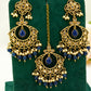 Zoya Jhumka Earrings & Tikka – Modest Earring for Any Celebratory Event