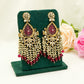 Multicolour Pearl Dangler Earrings  – Party Earring Set