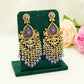 Multicolour Pearl Dangler Earrings  – Party Earring Set