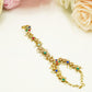 Multicolour Bridal Hand Harness – Pearl & Stone Haathphool for Mehndi, Nikah & Cultural Celebrations