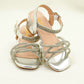 Kids Sparkling Sandals - Girls Party Sandals - Silver - MLCH6012