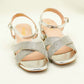 Kids Sparkling Sandals - Girls Party Sandals - Silver - MLCH6013