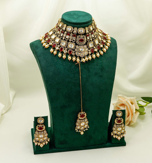 Hannah Kundan Set  – Kundan Jewellery Necklace Set