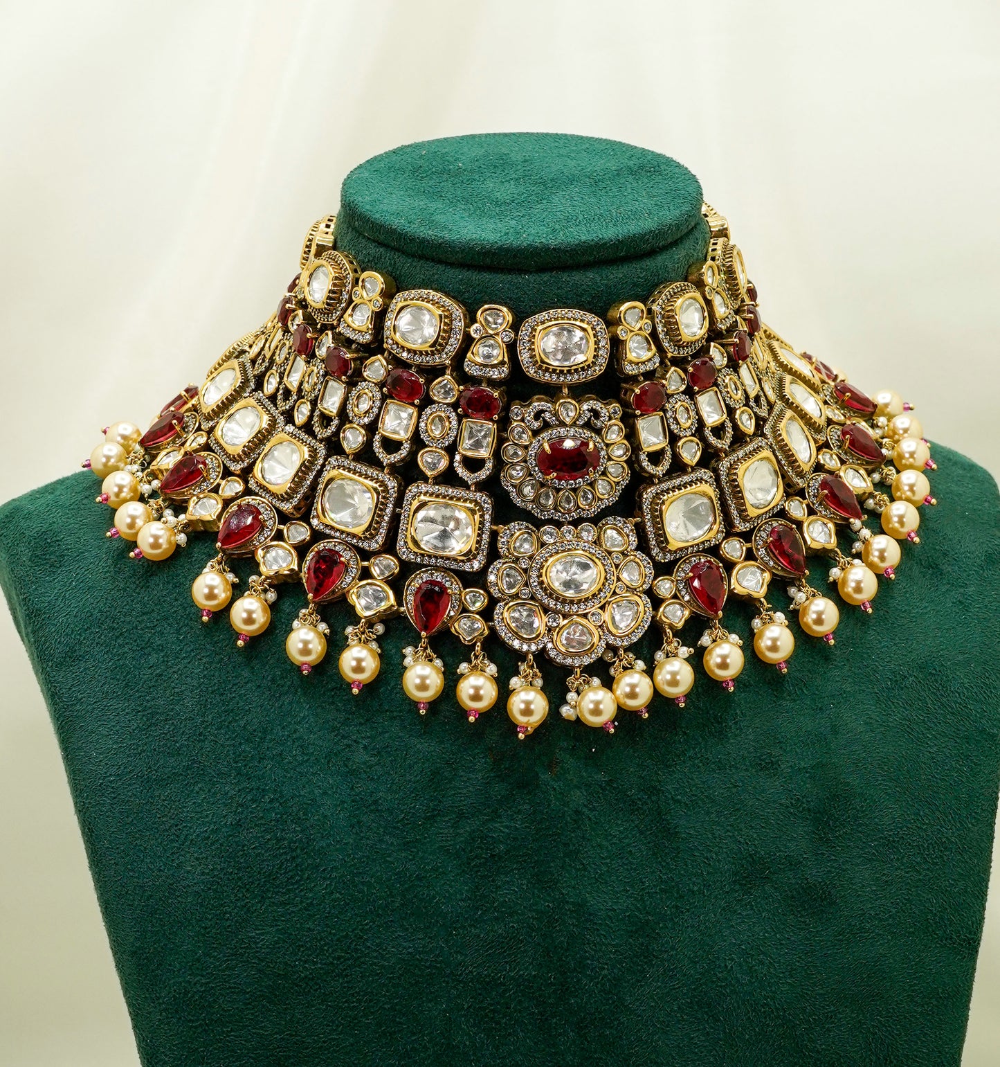 Hannah Kundan Set  – Kundan Jewellery Necklace Set