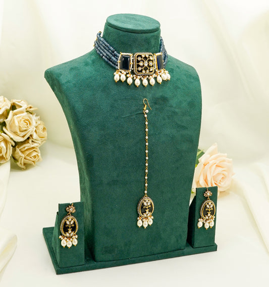 Soha Kundan Set  – Kundan Jewellery Necklace Set
