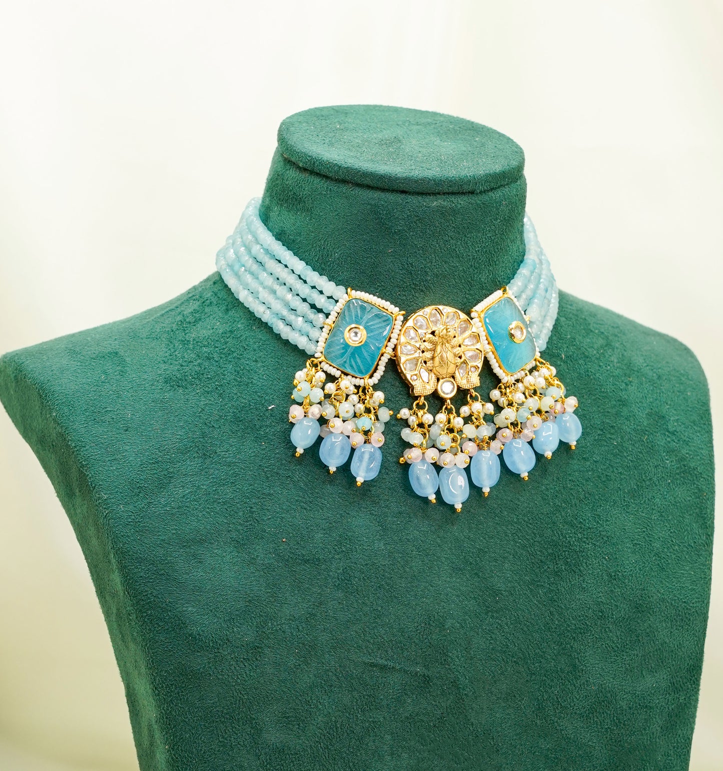 Sky Kundan Set  – Kundan Jewellery Necklace Set