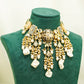 White/Gold Kundan Set  – Kundan Jewellery Necklace Set