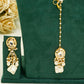 White/Gold Kundan Set  – Kundan Jewellery Necklace Set