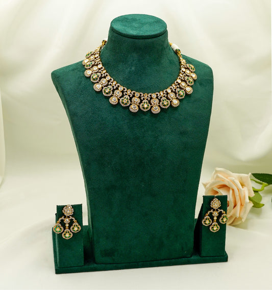 Sanah Kundan Set  – Kundan Jewellery Necklace Set
