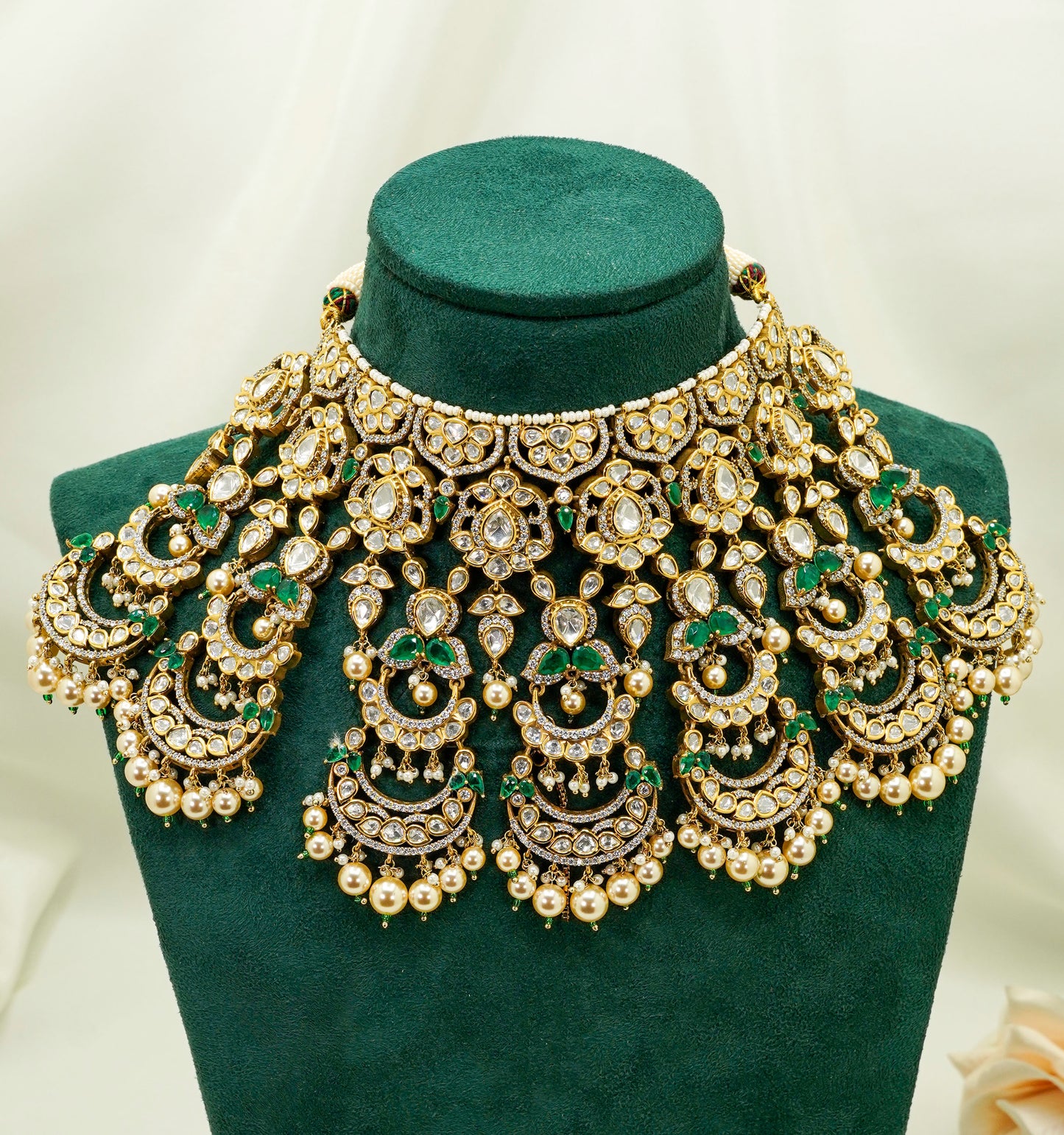 Zeeba Kundan Set  – Kundan Jewellery Necklace Set