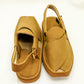 Gold Tone Peshawari Chappal