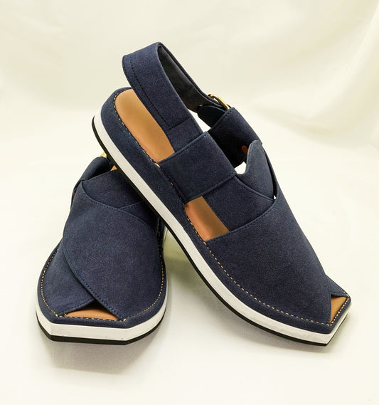 Navy Peshawari Chappal