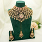 Soft Pink Kundan Set  – Kundan Jewellery Necklace Set