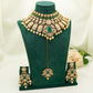 Sana Green Kundan Set  – Kundan Jewellery Necklace Set