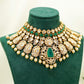 Sana Green Kundan Set  – Kundan Jewellery Necklace Set