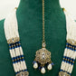 Navy Kundan Set  – Kundan Jewellery Necklace Set