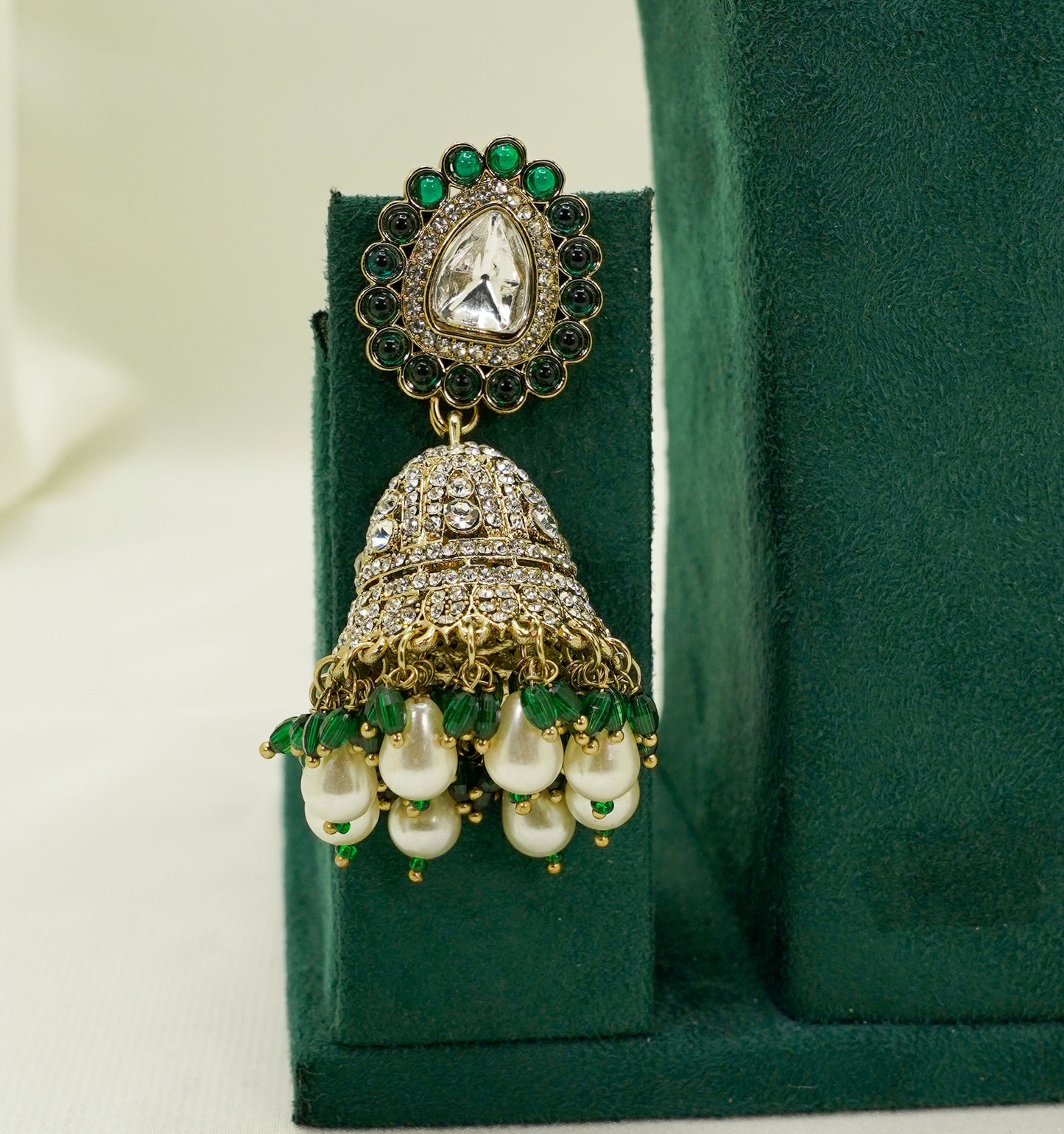 Green Kundan Set  – Kundan Jewellery Necklace Set