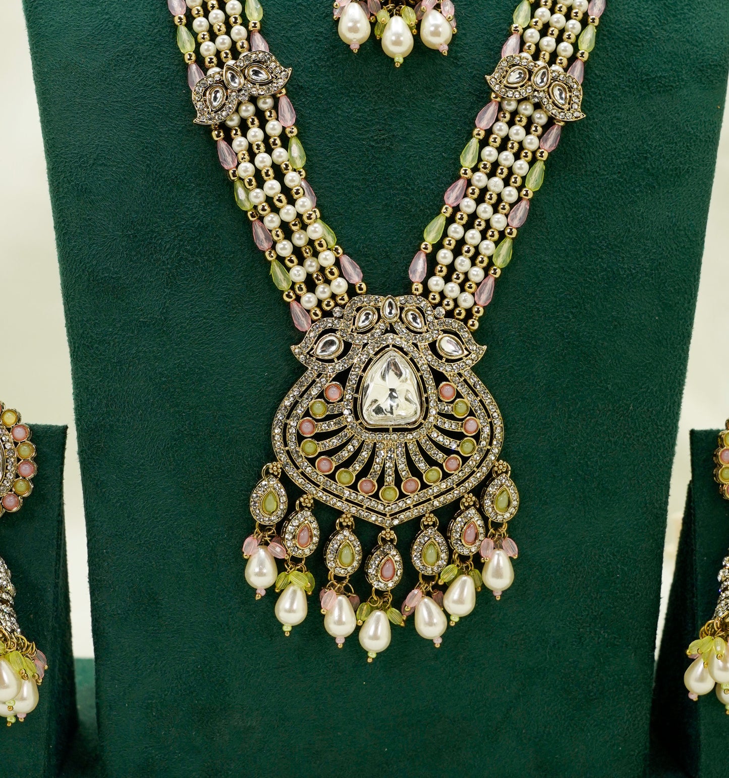 Multi Kundan Set  – Kundan Jewellery Necklace Set