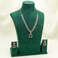 Pink Party Necklace & Earring Set