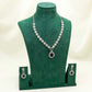 Navy Party Necklace & Earring Set