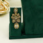 Gold Party Set - American Stone Jewellery Set – Necklace Set with Earrings